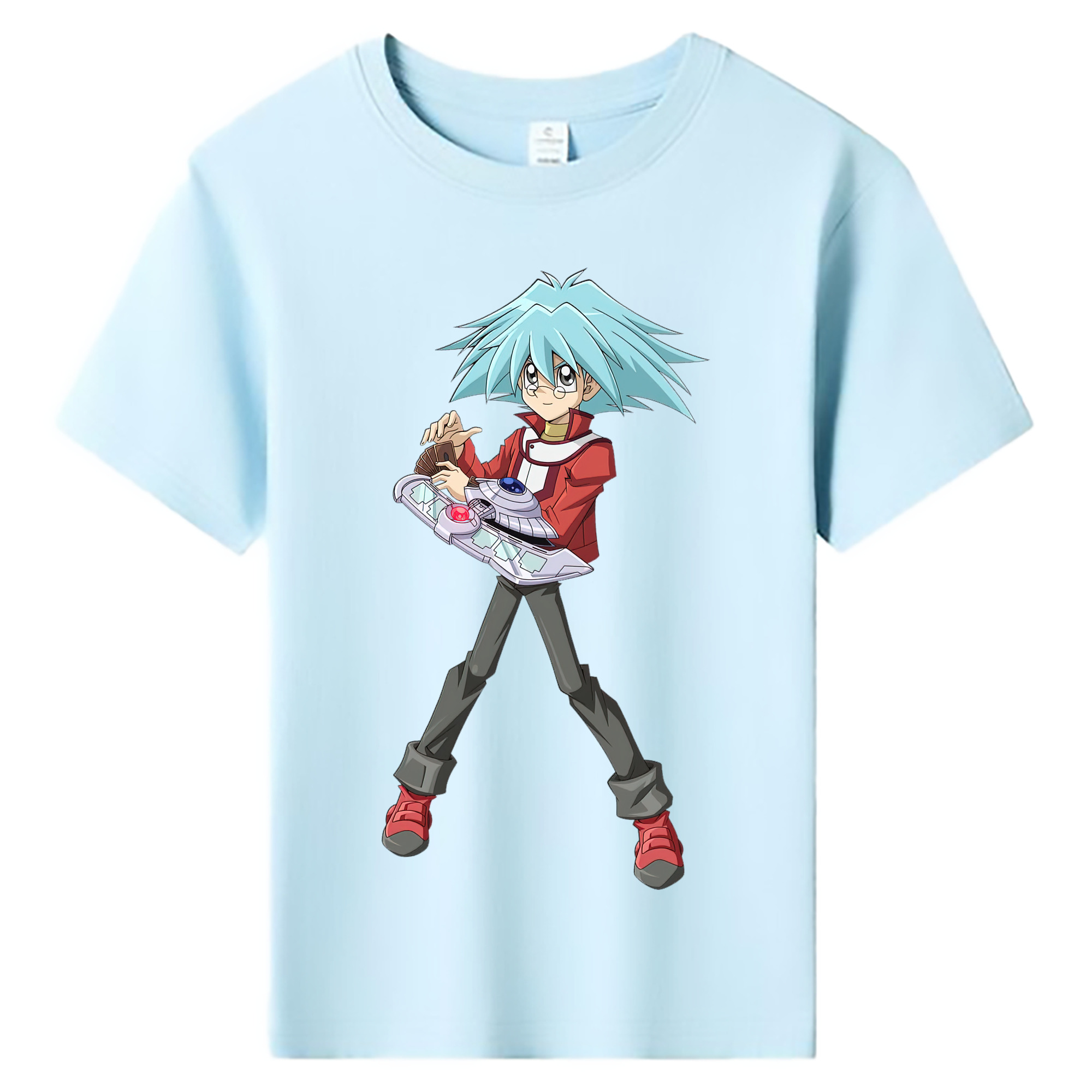 （画像用） 遊☆戯☆王 Yu-Gi-Oh! 綿100％キッズTシャツ（フロントプリント）